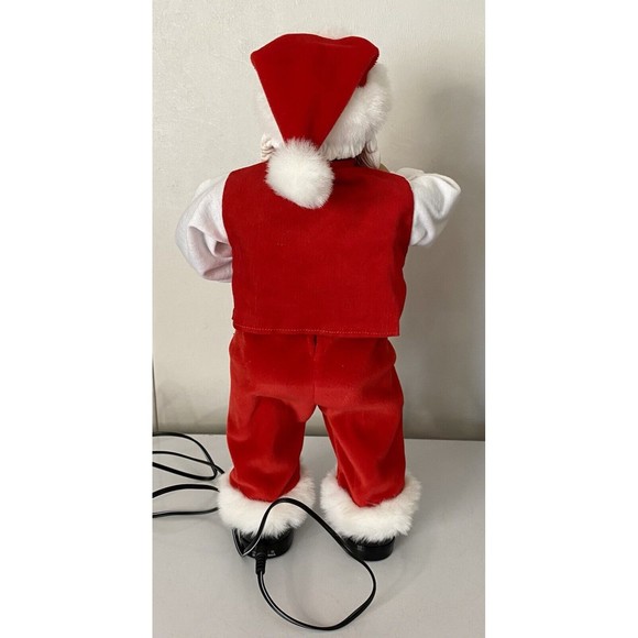 Vintage Animated Dancing Singing Santa 1999 Santa Musical Christmas Tested Works - Picture 6 of 11